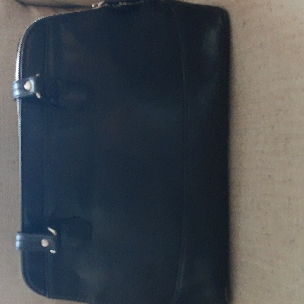 NWOT Kenneth Cole Women's Black and Gray Floral Handbag - Picture 2 of 7